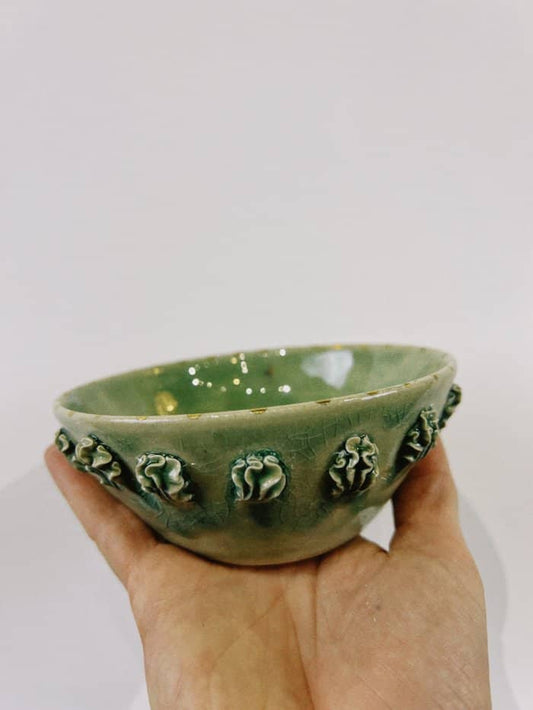 Helecho Trinket Bowl With Cake & Gold Lustre III - Daisy Witch Club