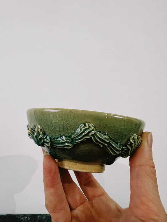 Helecho Trinket Bowl With Cake & Gold Lustre II - Daisy Witch Club