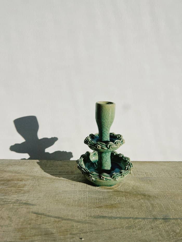 Laguna Coral Candlestick - Daisy Witch Club