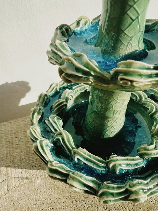 Laguna River Candlestick with Cake - Daisy Witch Club