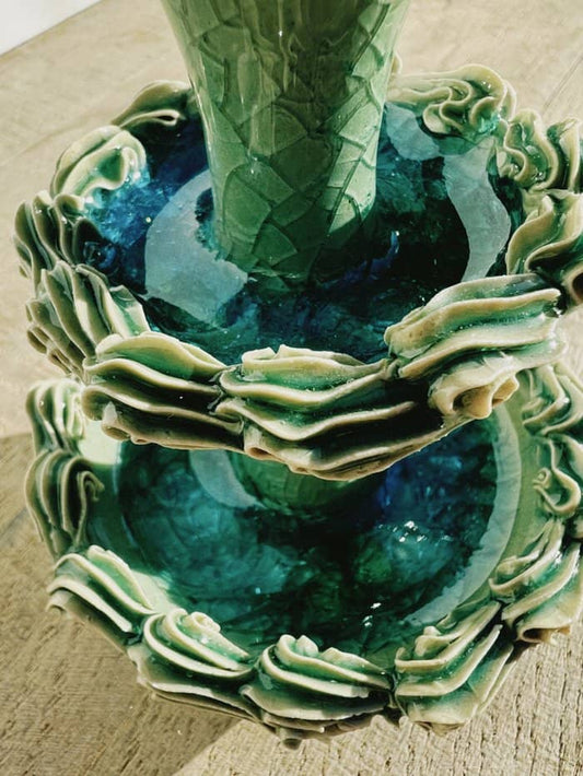 Laguna Candlestick With Cake - Daisy Witch Club