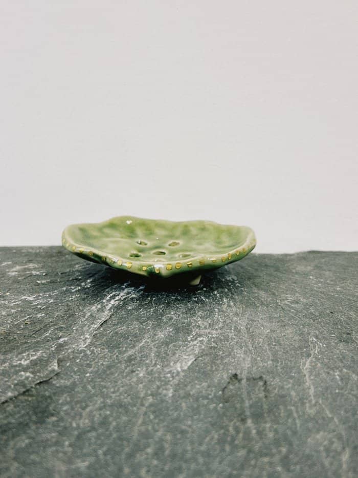 Helecho Soap Dish I - with gold lustre - Daisy Witch Club