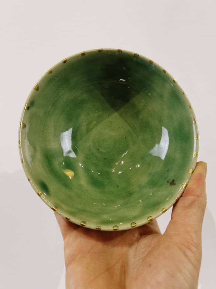 Helecho Trinket Bowl With Cake & Gold Lustre III - Daisy Witch Club