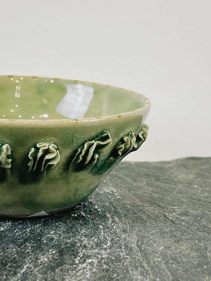 Helecho Trinket Bowl With Cake & Gold Lustre III - Daisy Witch Club