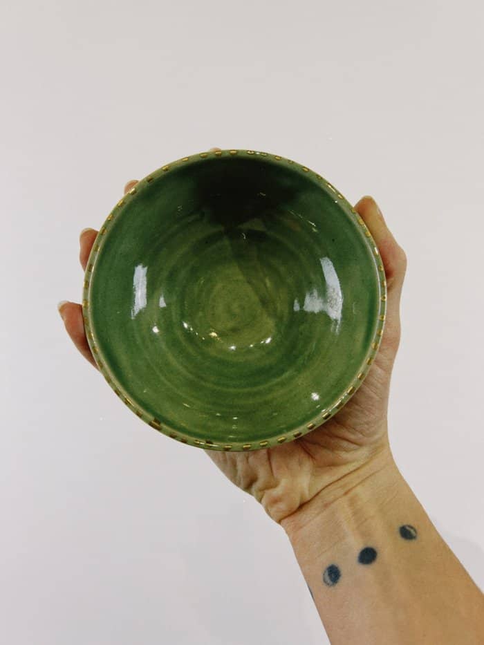 Helecho Trinket Bowl With Cake & Gold Lustre II - Daisy Witch Club