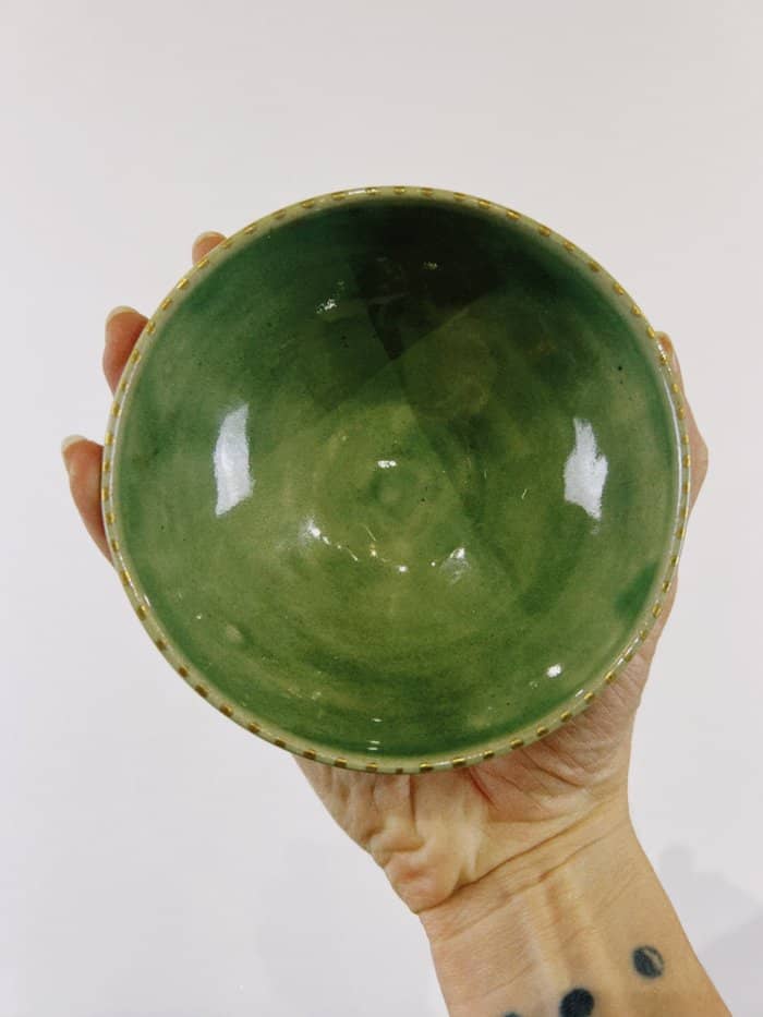 Helecho Trinket Bowl With Cake & Gold Lustre I - Daisy Witch Club