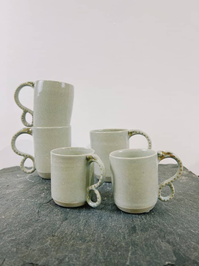 Salvia Coffee Mug with Gold Lustre - Daisy Witch Club