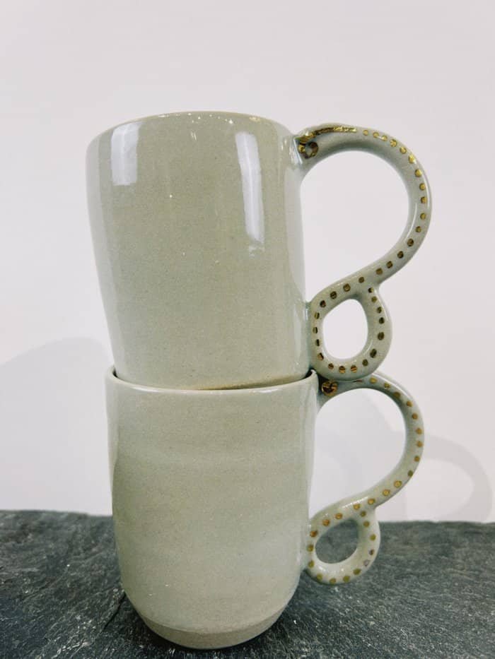 Salvia Tankard with Gold Lustre - Daisy Witch Club