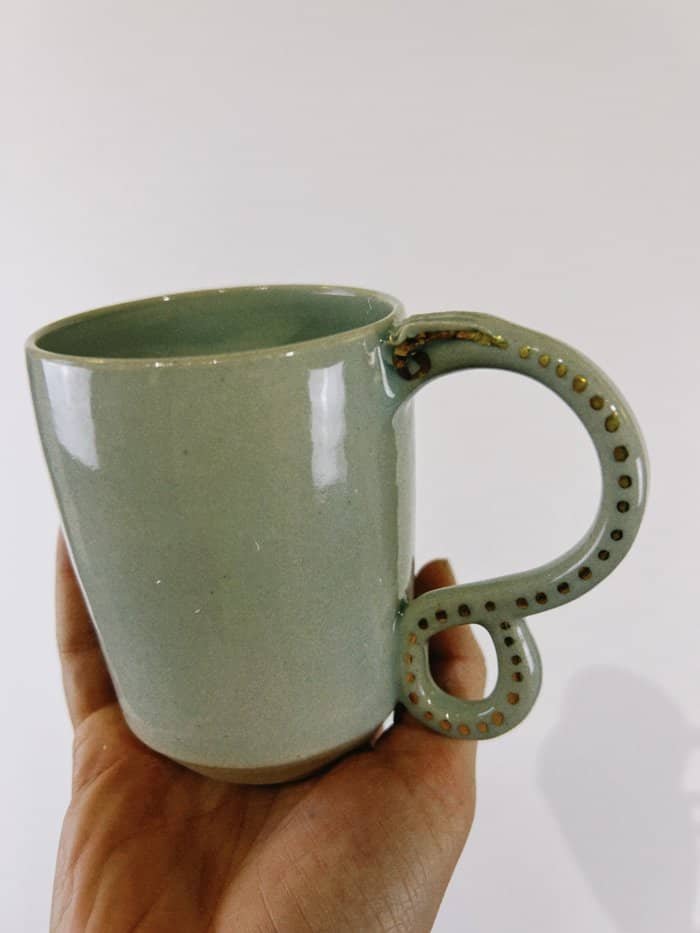 Salvia Tankard with Gold Lustre - Daisy Witch Club