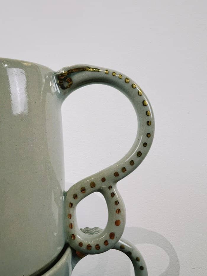 Salvia Tankard with Gold Lustre - Daisy Witch Club
