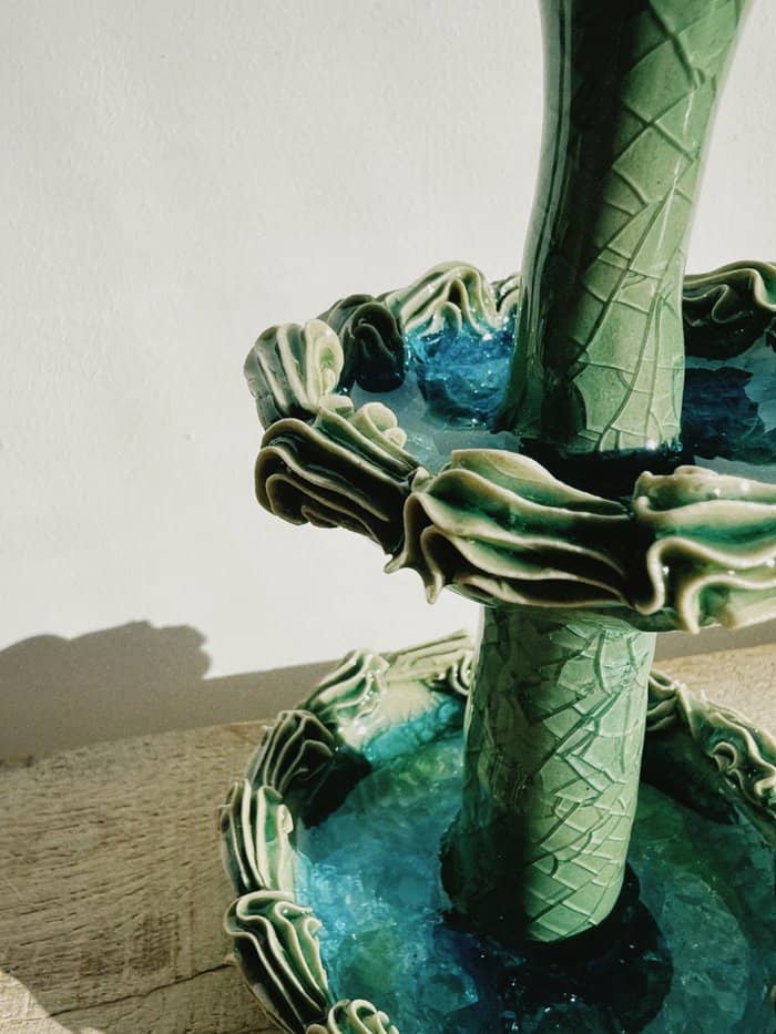Laguna Candlestick With Cake - Daisy Witch Club