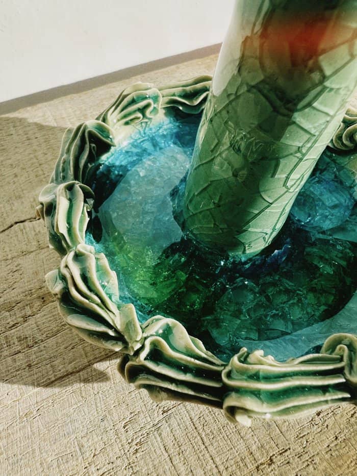 Laguna Candlestick With Cake - Daisy Witch Club