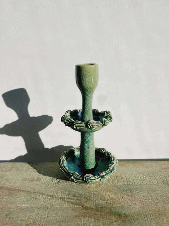 Laguna Candlestick With Cake - Daisy Witch Club