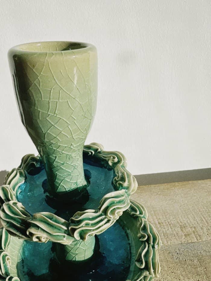 Laguna Candlestick With Cake - Daisy Witch Club